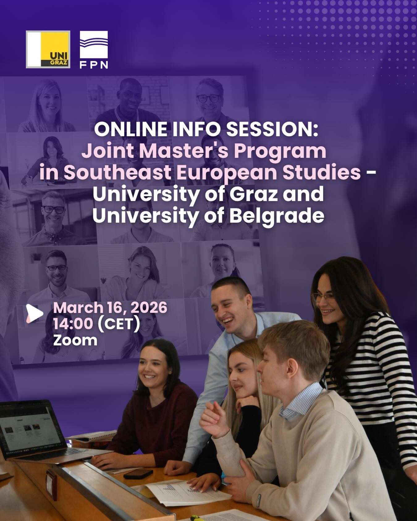 Online Info Session: Joint Master’s Program in Southeast European Studies